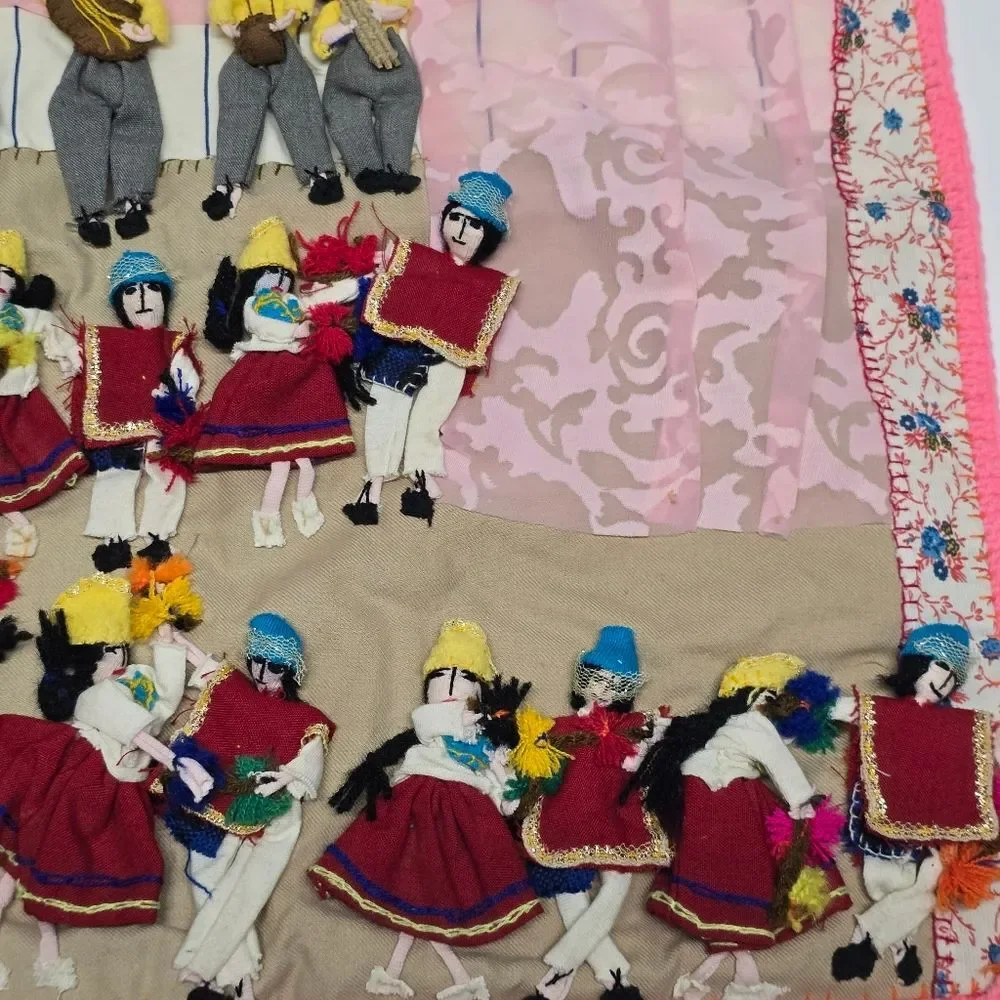 Vintage peruvian folk
