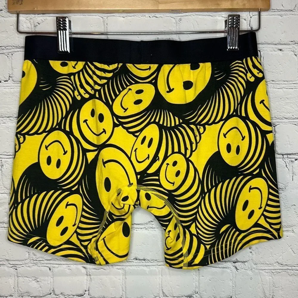 Meundies Men’s Smiley Face‎ Boxer Briefs size Medium New without tags Micromodal