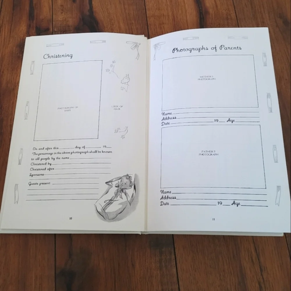 Vintage hair book