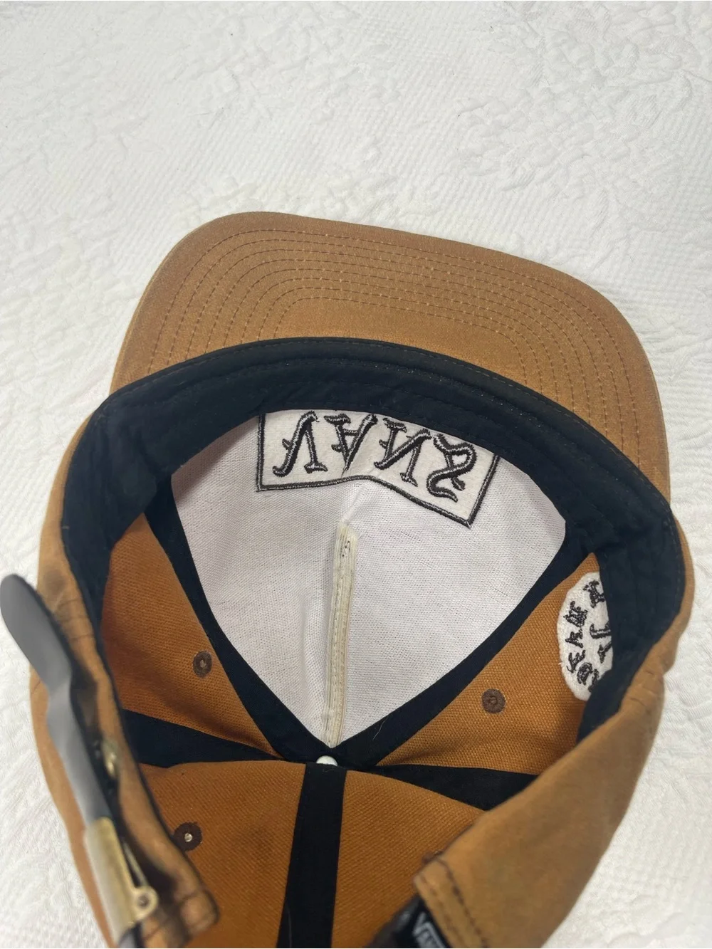 Vans Brown Canvas Logo Cap
