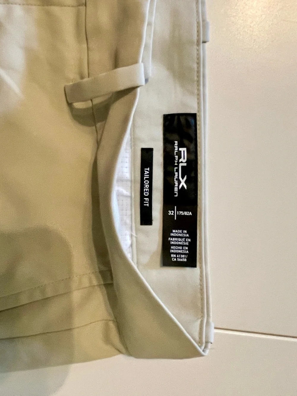 Ralph Lauren tailored flat