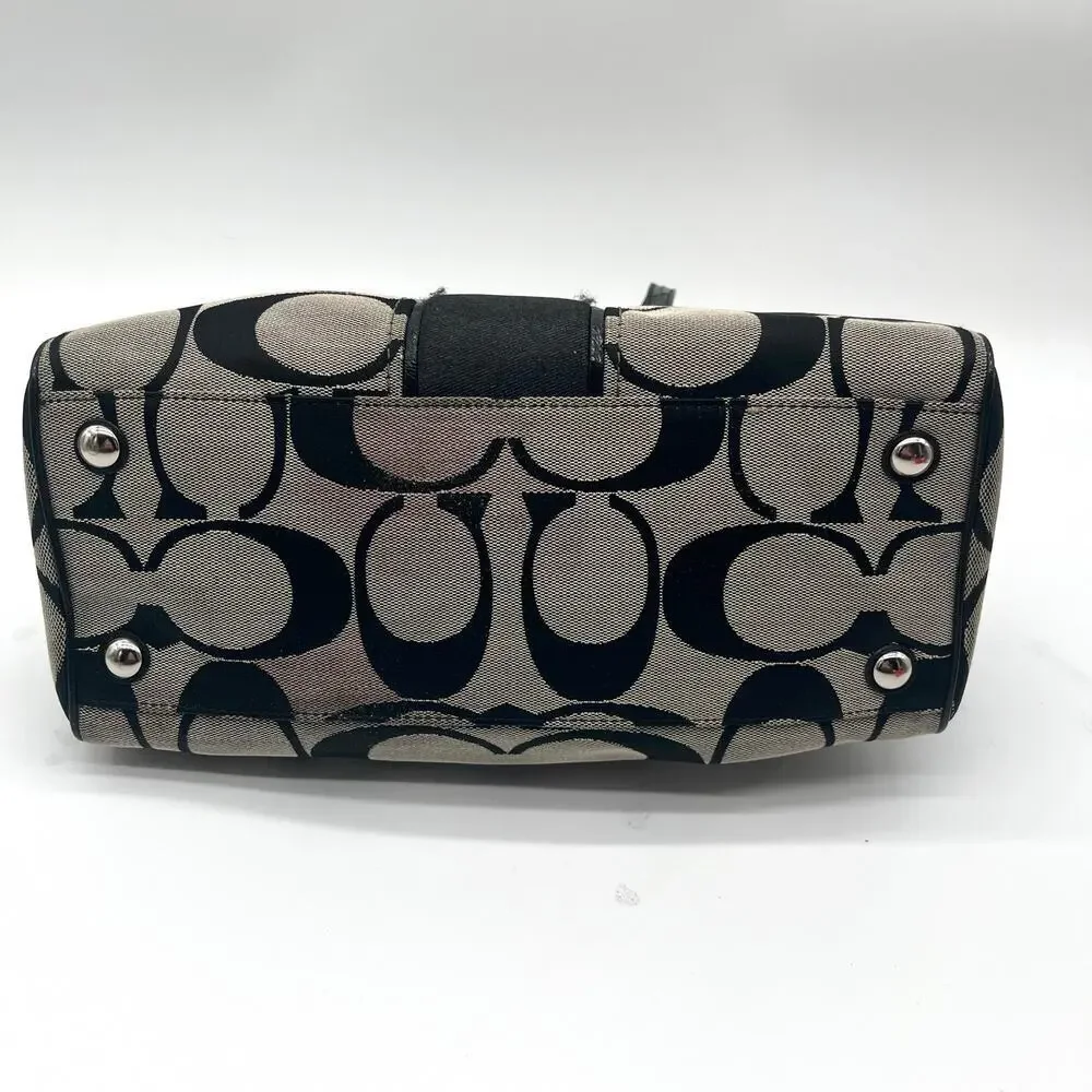 Coach signature satchel