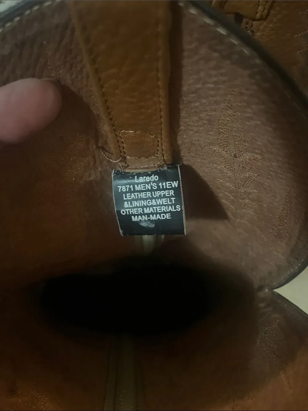 Laredo good wide leather