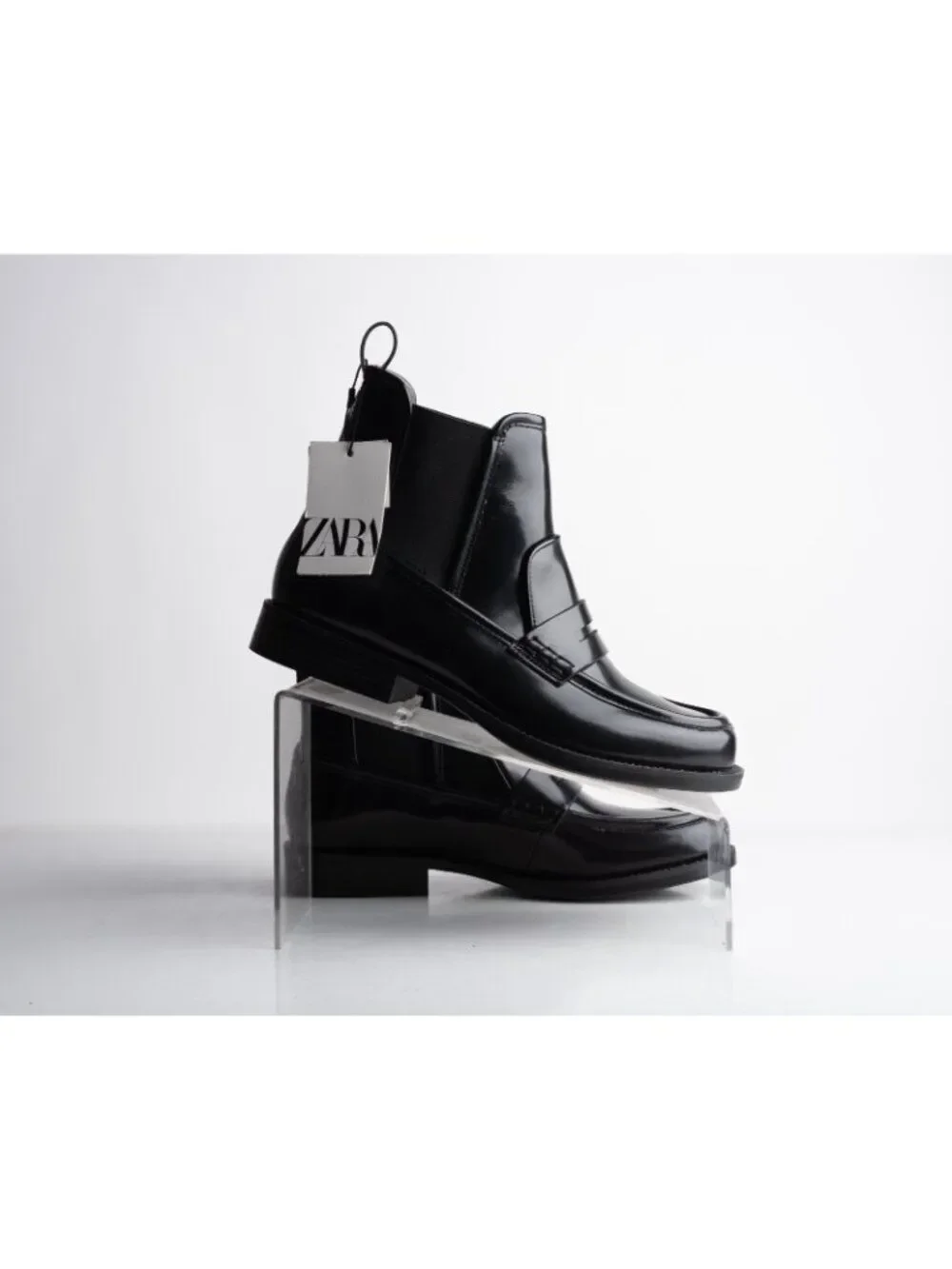 Zara womens glossy