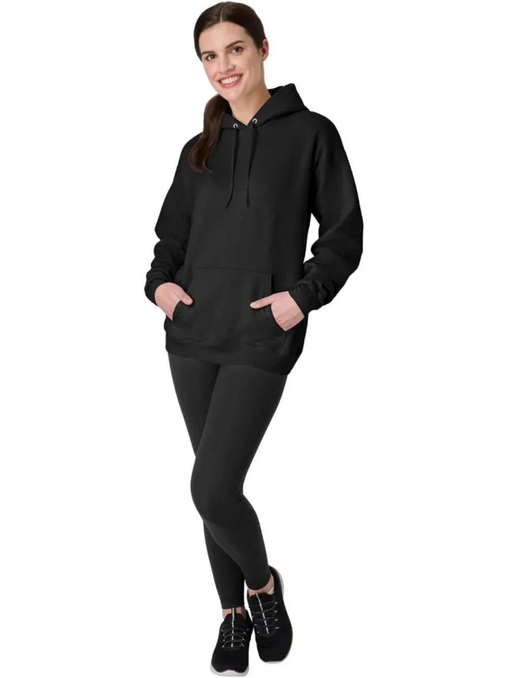 Cozy EcoSmart Fleece Hoodie for Men & Women - Midweight Sweatshirt, Big & Tall