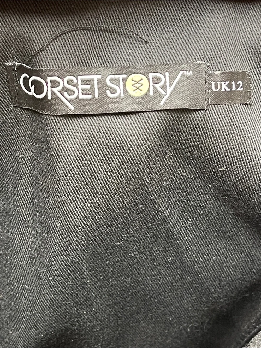 Corset Story strapless black