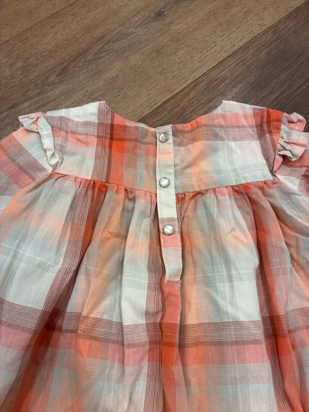 Wrangler Plaid Top Shirt Western Rodeo Cowgirl Pearl Snap Fall Outfit 3T