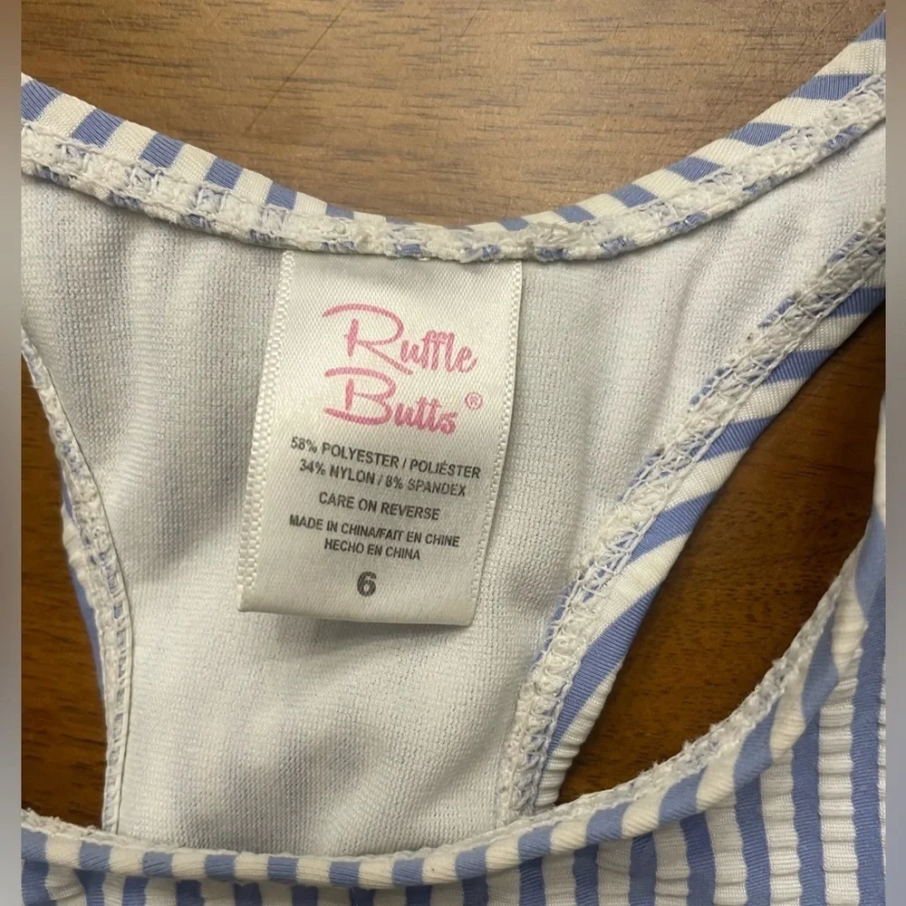 Ruffle Butts periwinkle blue