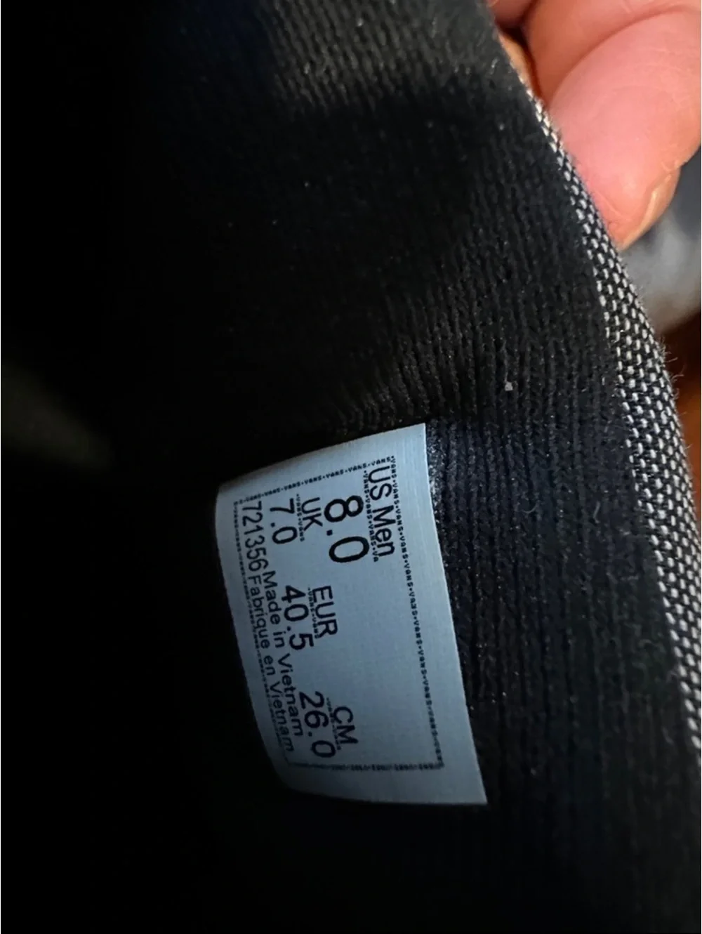 Vans low top
