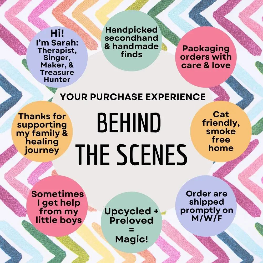 Second Bloom Studio description handmade
