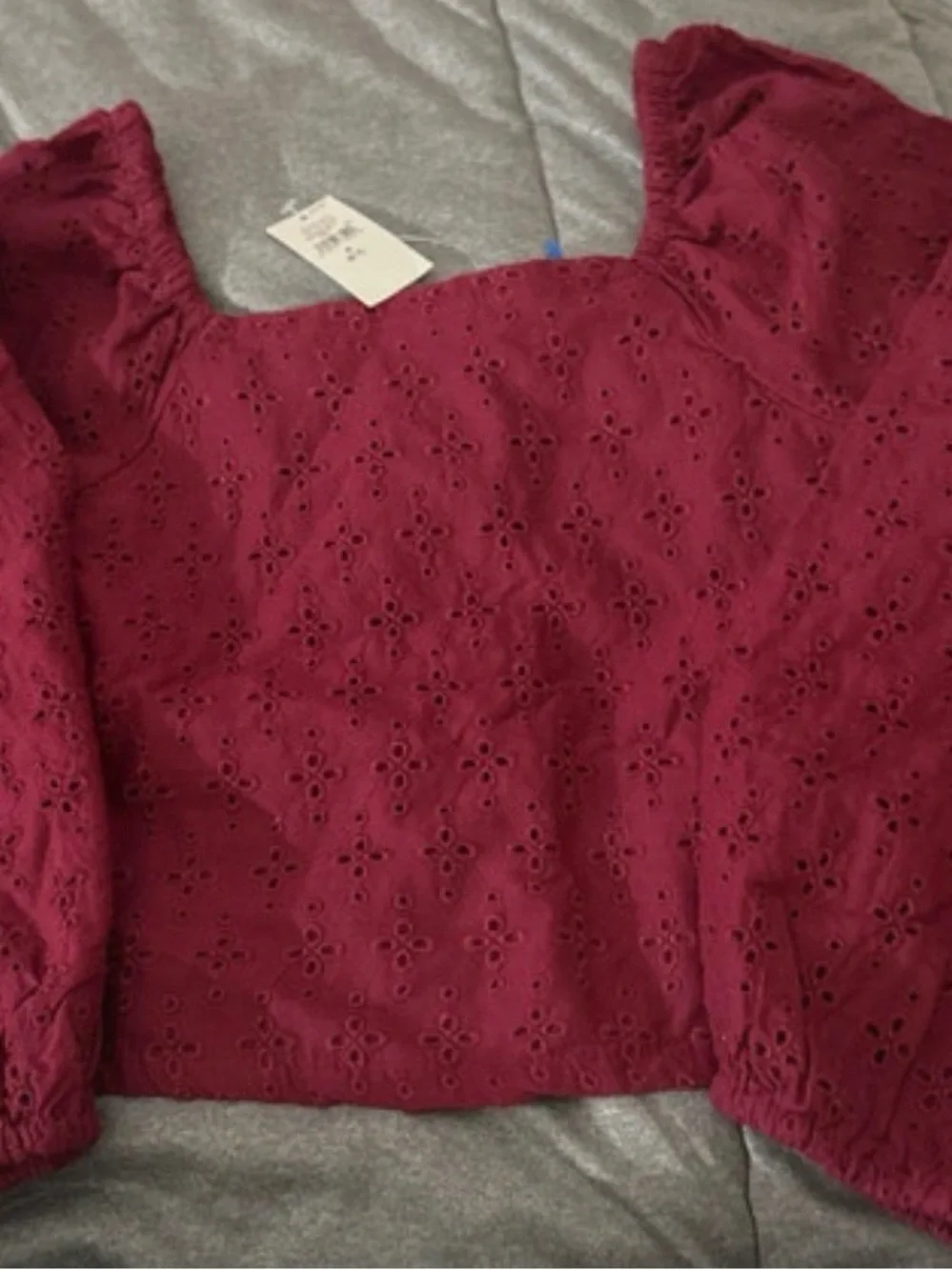 Long Sleeve Top - Raspberry