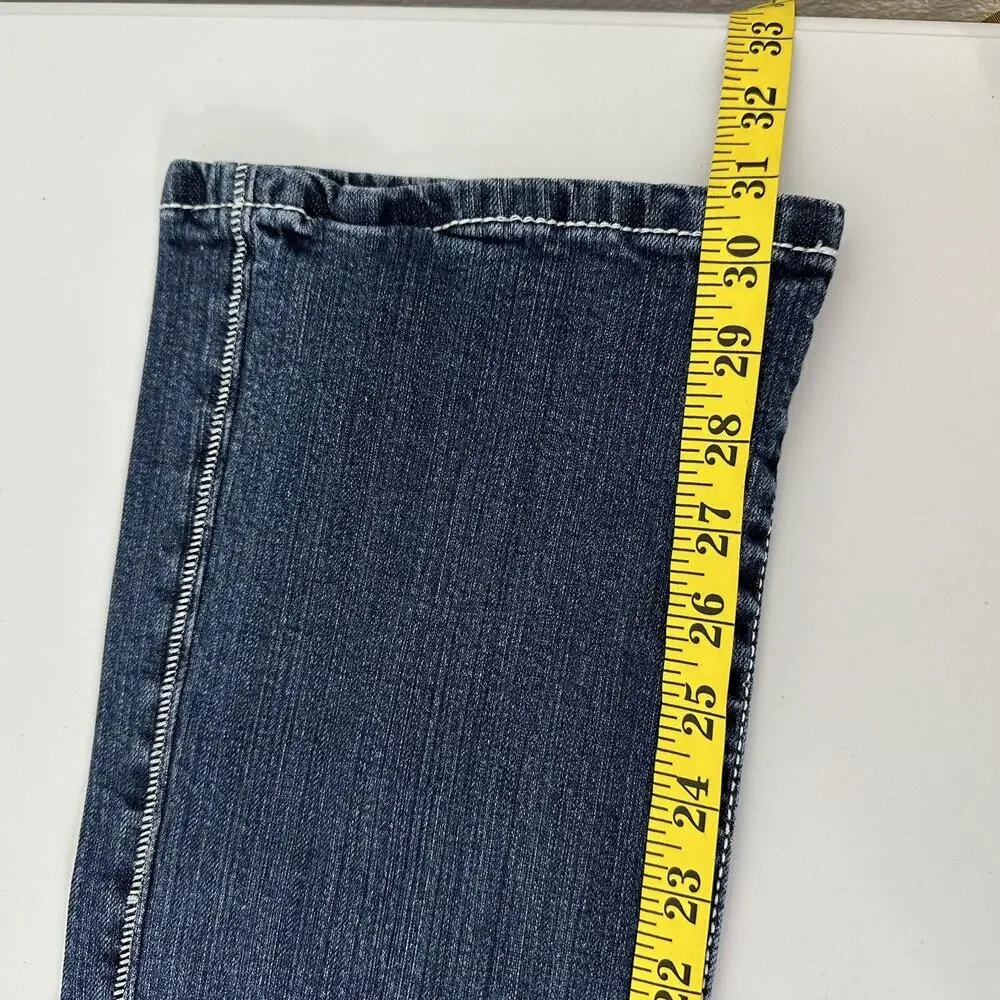 Wrangler Rock 47‎ Jeans Womens 6 Blue Bootcut Western Cowgirl Rodeo Ranch