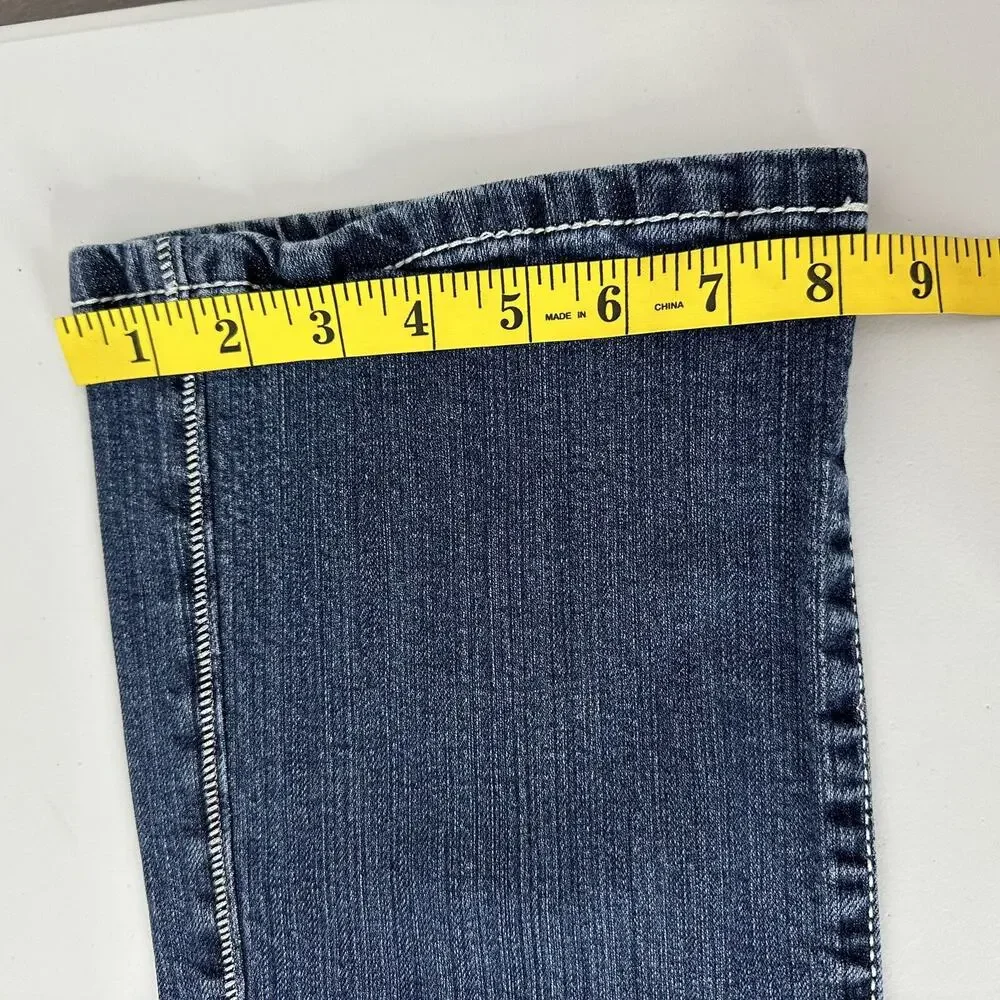 Wrangler Rock 47‎ Jeans Womens 6 Blue Bootcut Western Cowgirl Rodeo Ranch