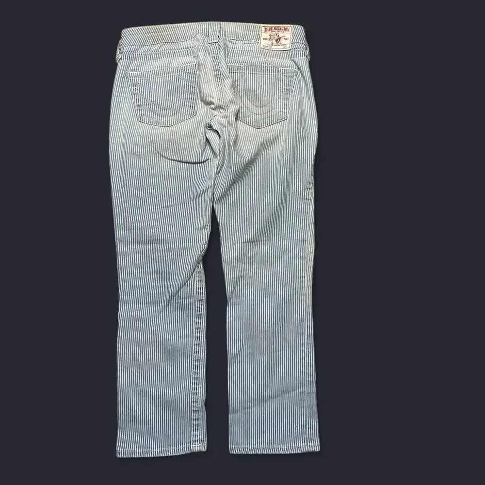 True Religion check preppy slim
