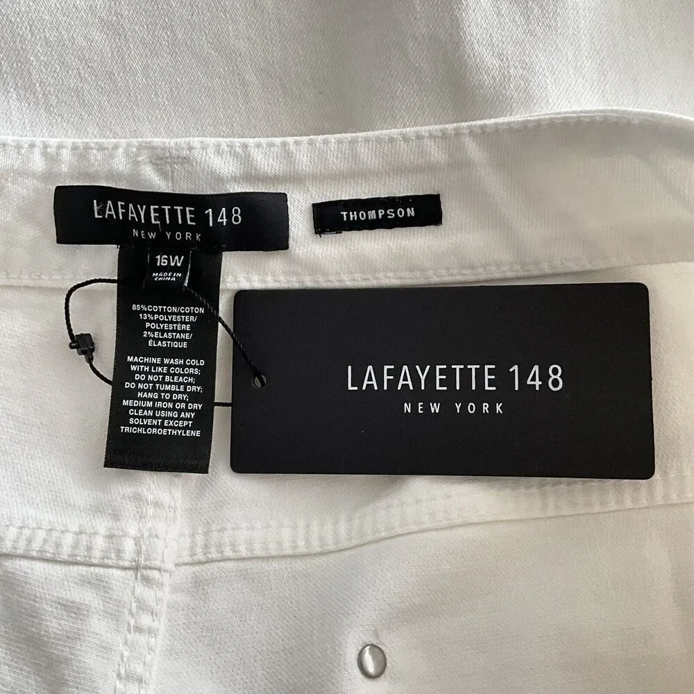 Lafayette 148 New York white straight