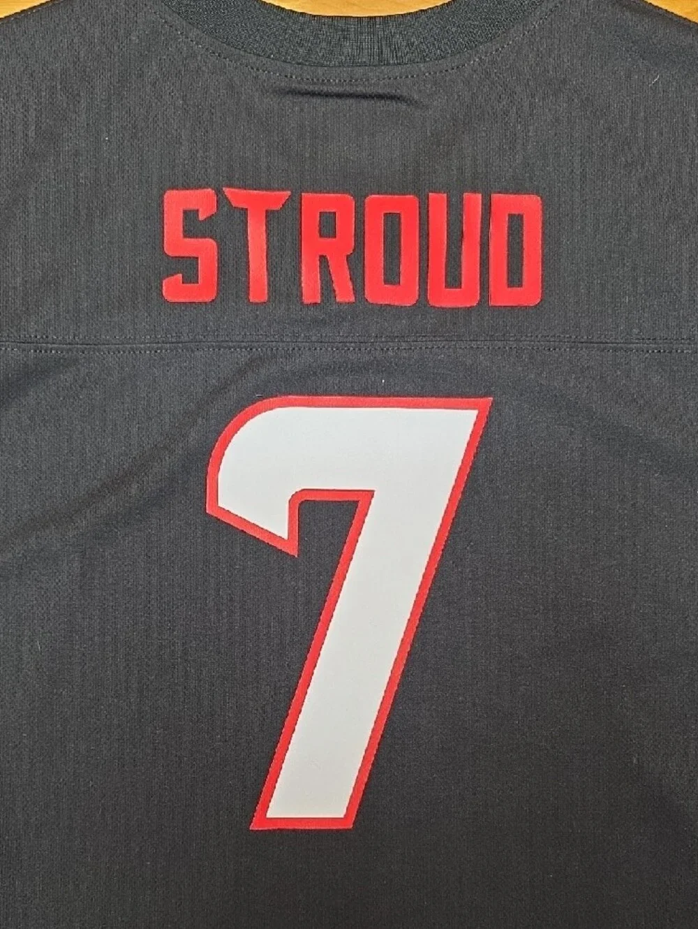 NEW C.J. Stroud NFL Houston Texans Football Game Jersey Youth XL (18/20) Black