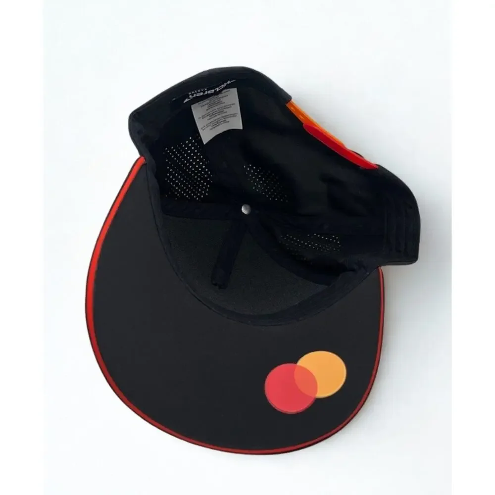 McLaren F1 Racing Team Hat NWOT Black Orange Mastercard Snapback Formula 1 OS