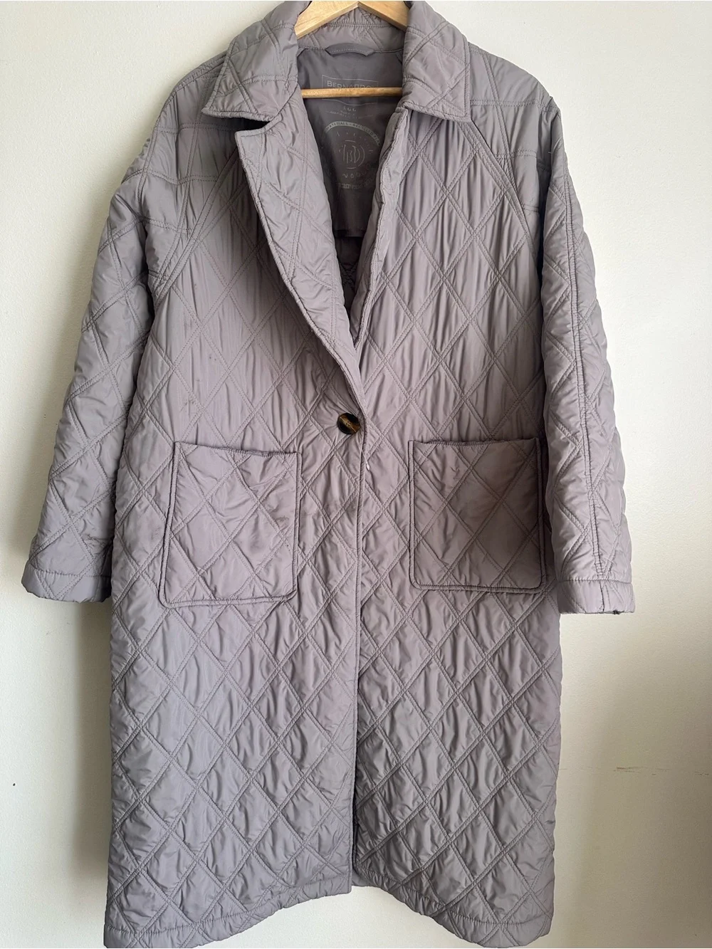 Bernardo Women's Coat in Light Gray