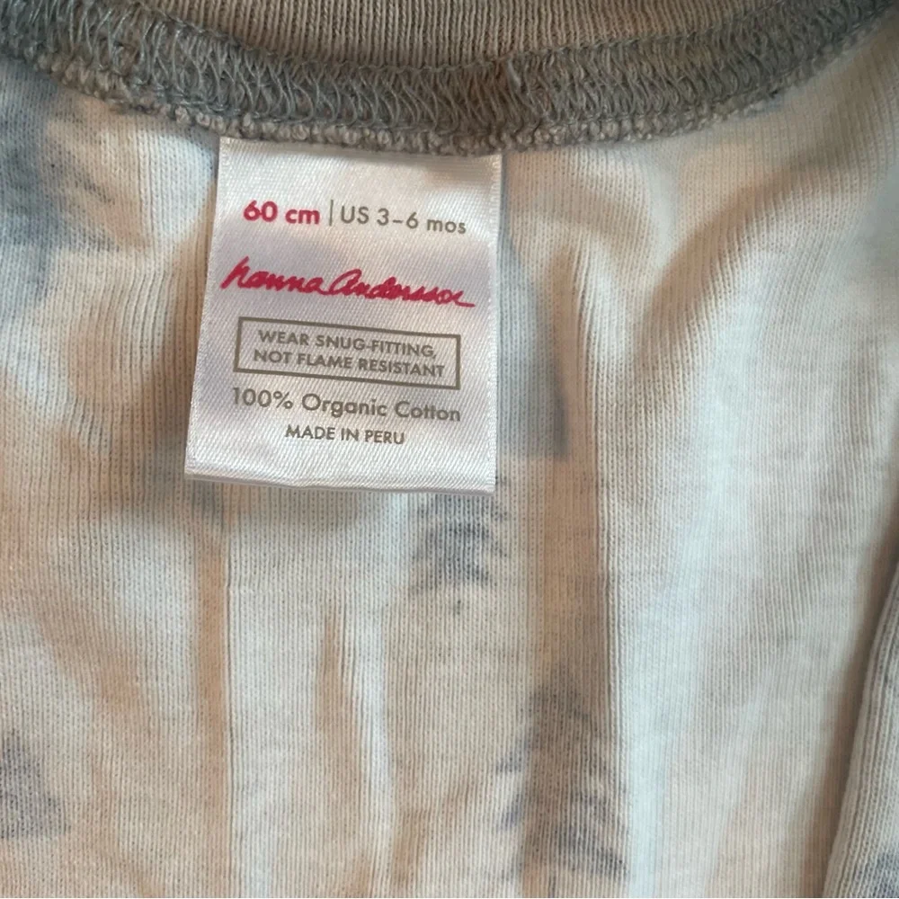 Hanna Andersson Grey Mountain & Forest Sleeper Size 60/3-6 months