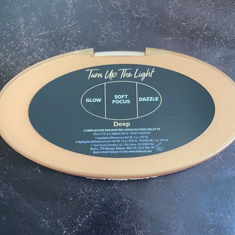 Too Faced light medium&deep