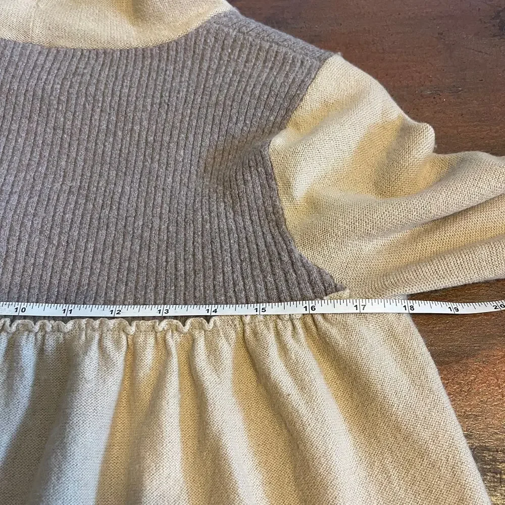 Free People Hooded Cardigan Sweater Cotton & Wool Blend Size Small