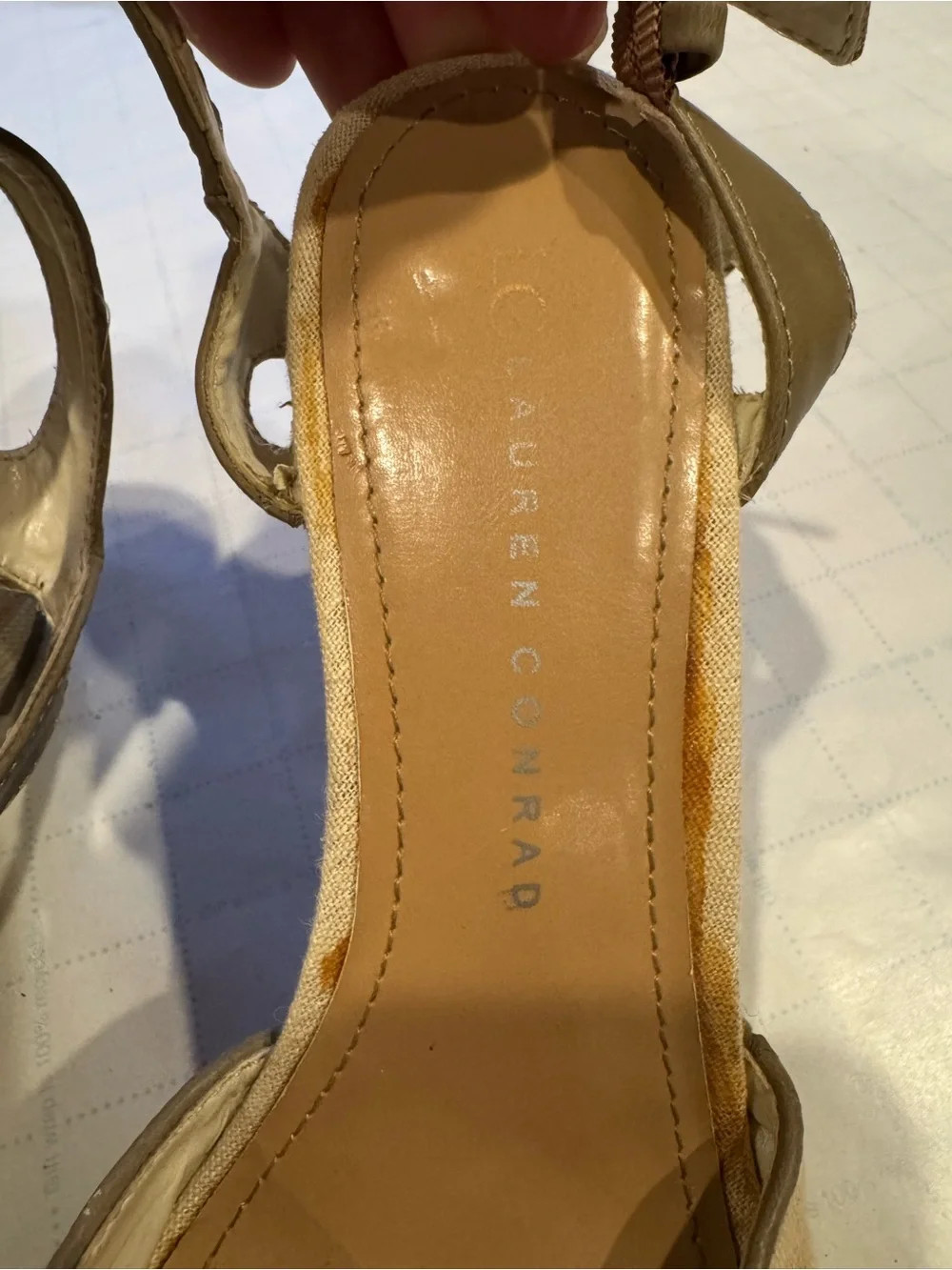 LC Lauren Conrad open toe