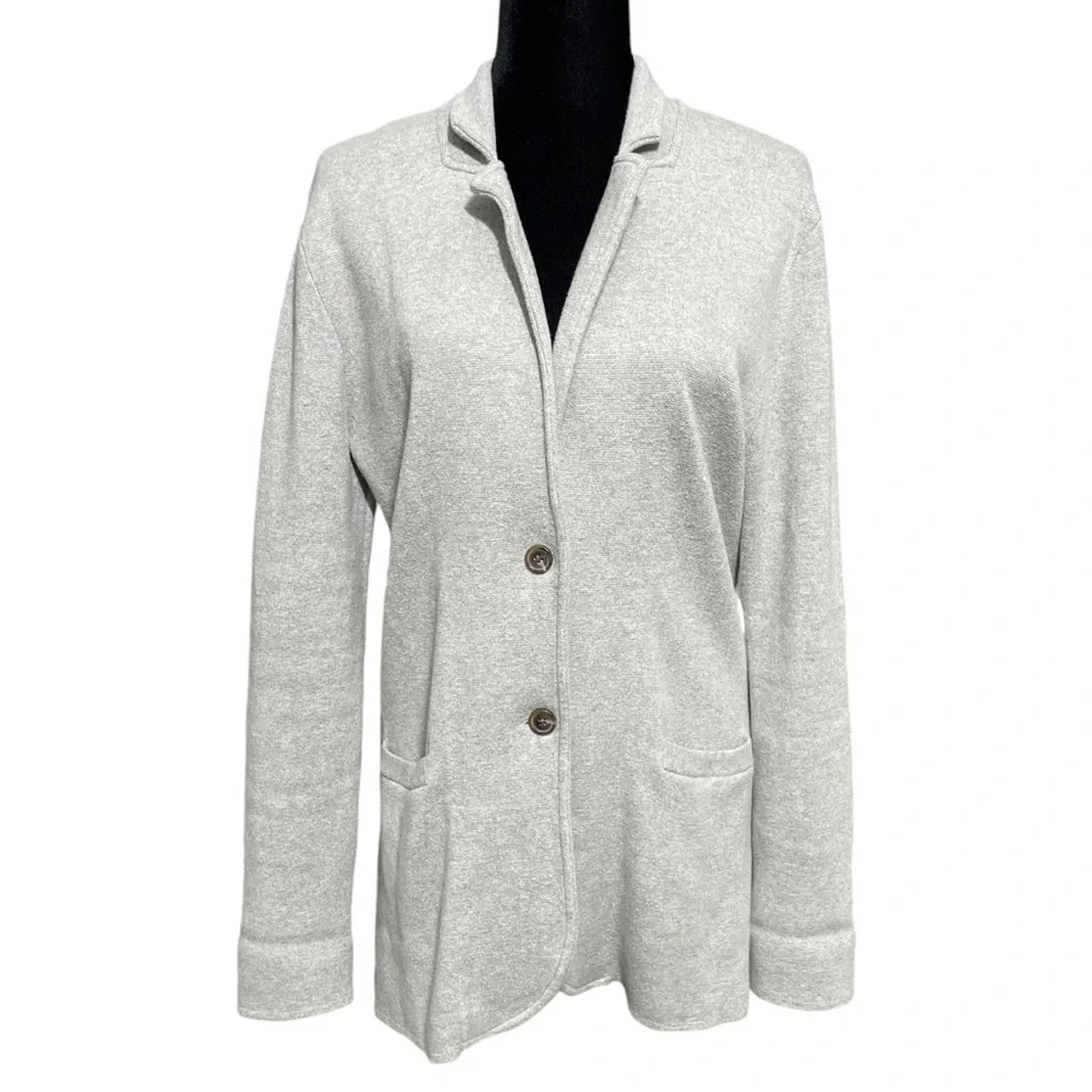 J.Crew Sweater Jacket Knit Blazer Medium