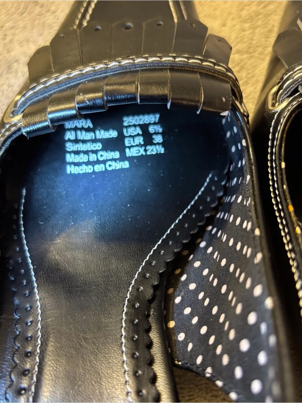 George black leather
