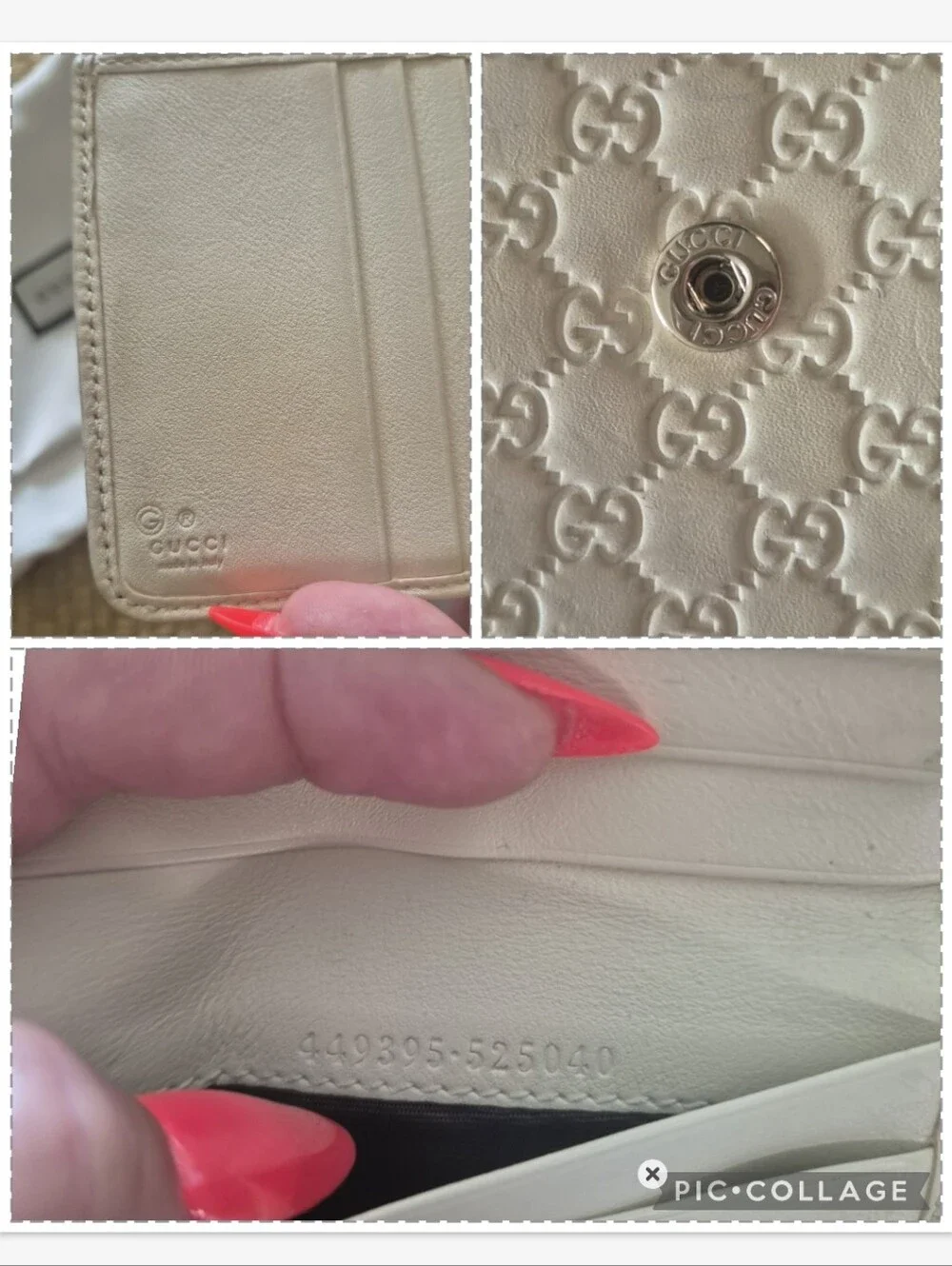 Gucci Guccissima Small French Wallet