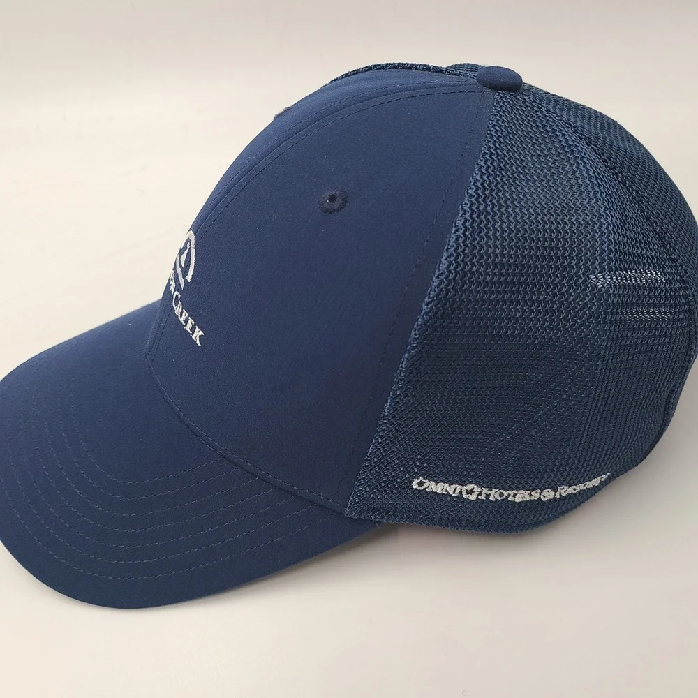 Barton Creek Country Club Hat Snapback Trucker Mesh‎ Adidas Blue Golf Course Men