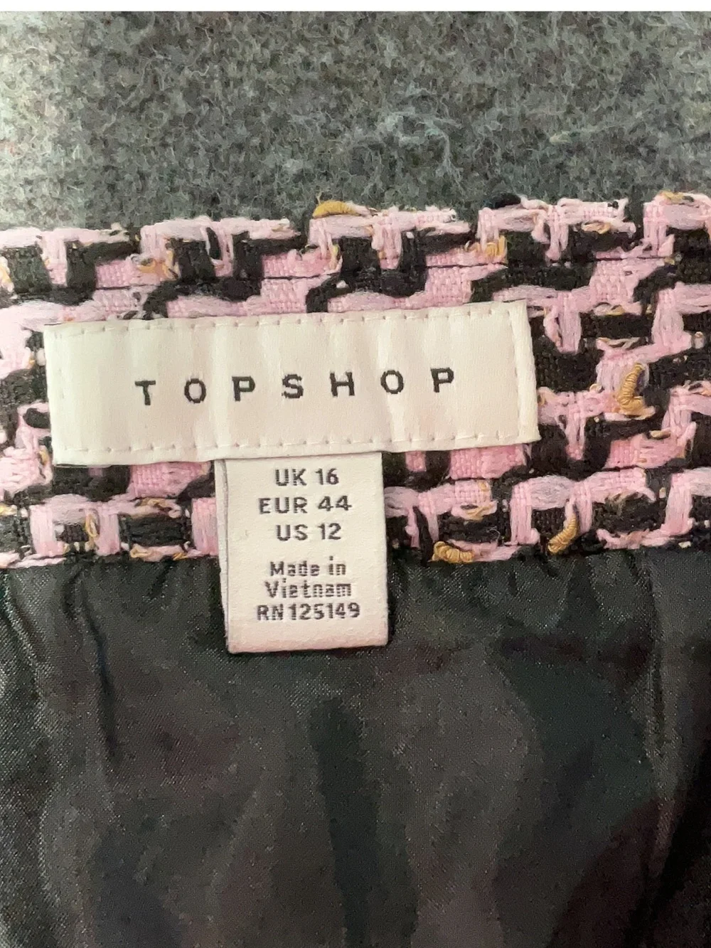 Topshop styled line