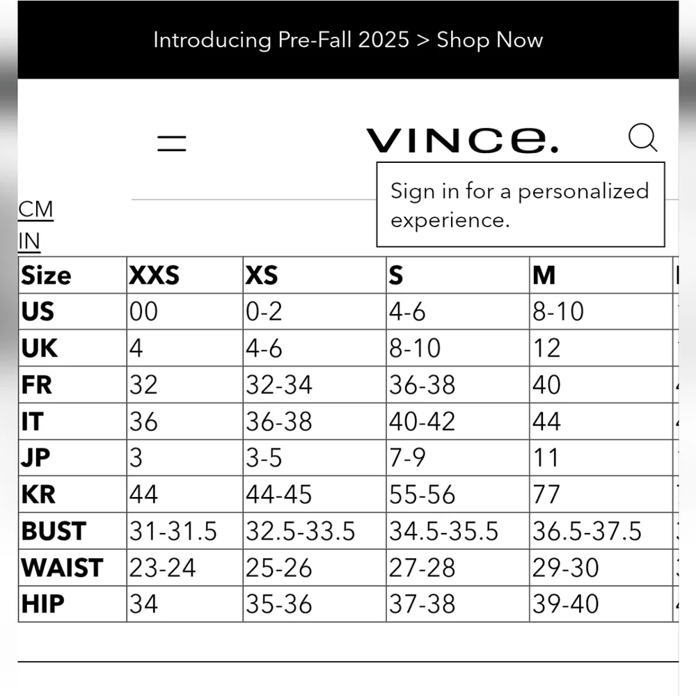 Vince tomato skinny