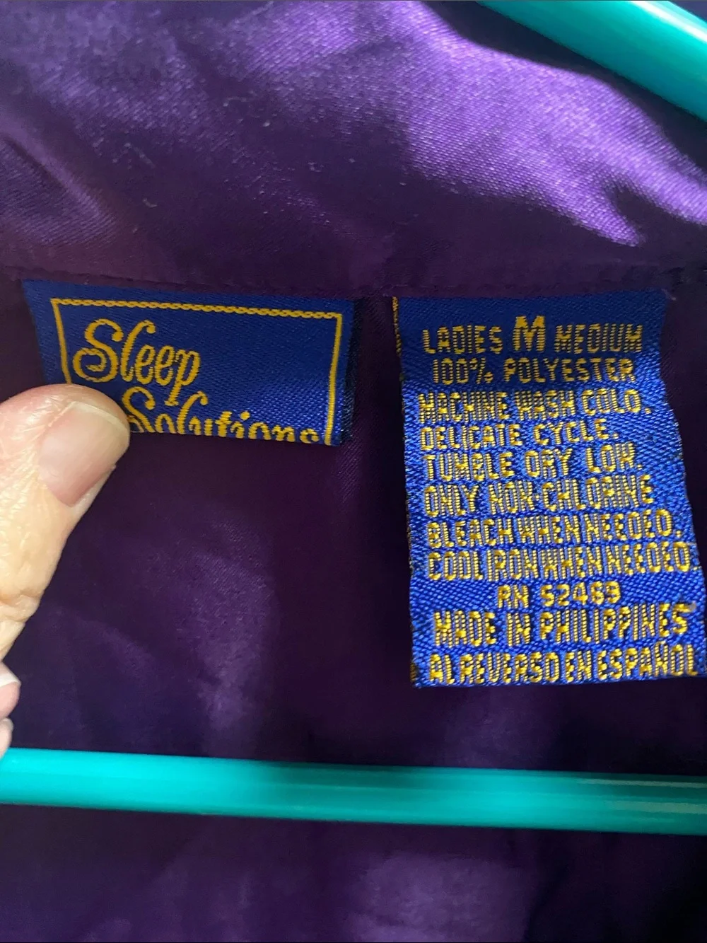 Sleep Solutions dark purple