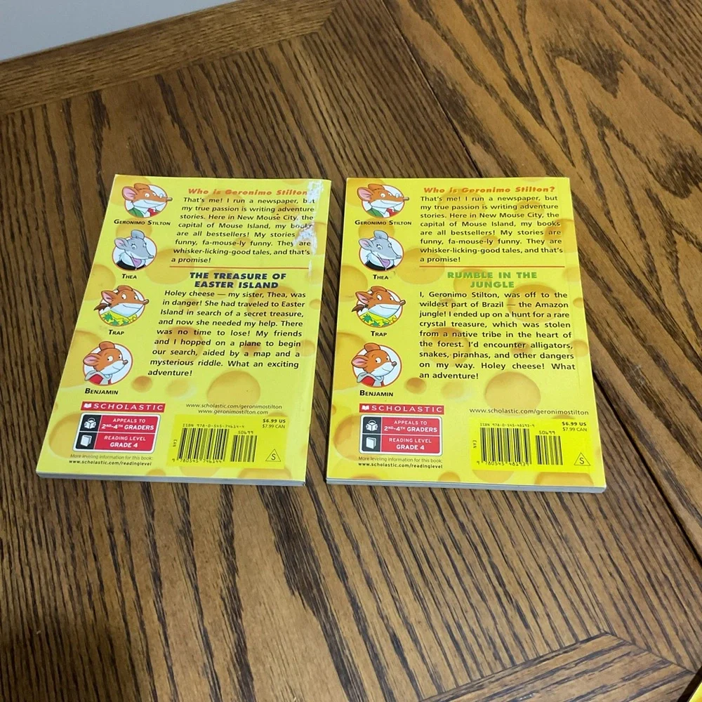 Scholastic exciting geronimo
