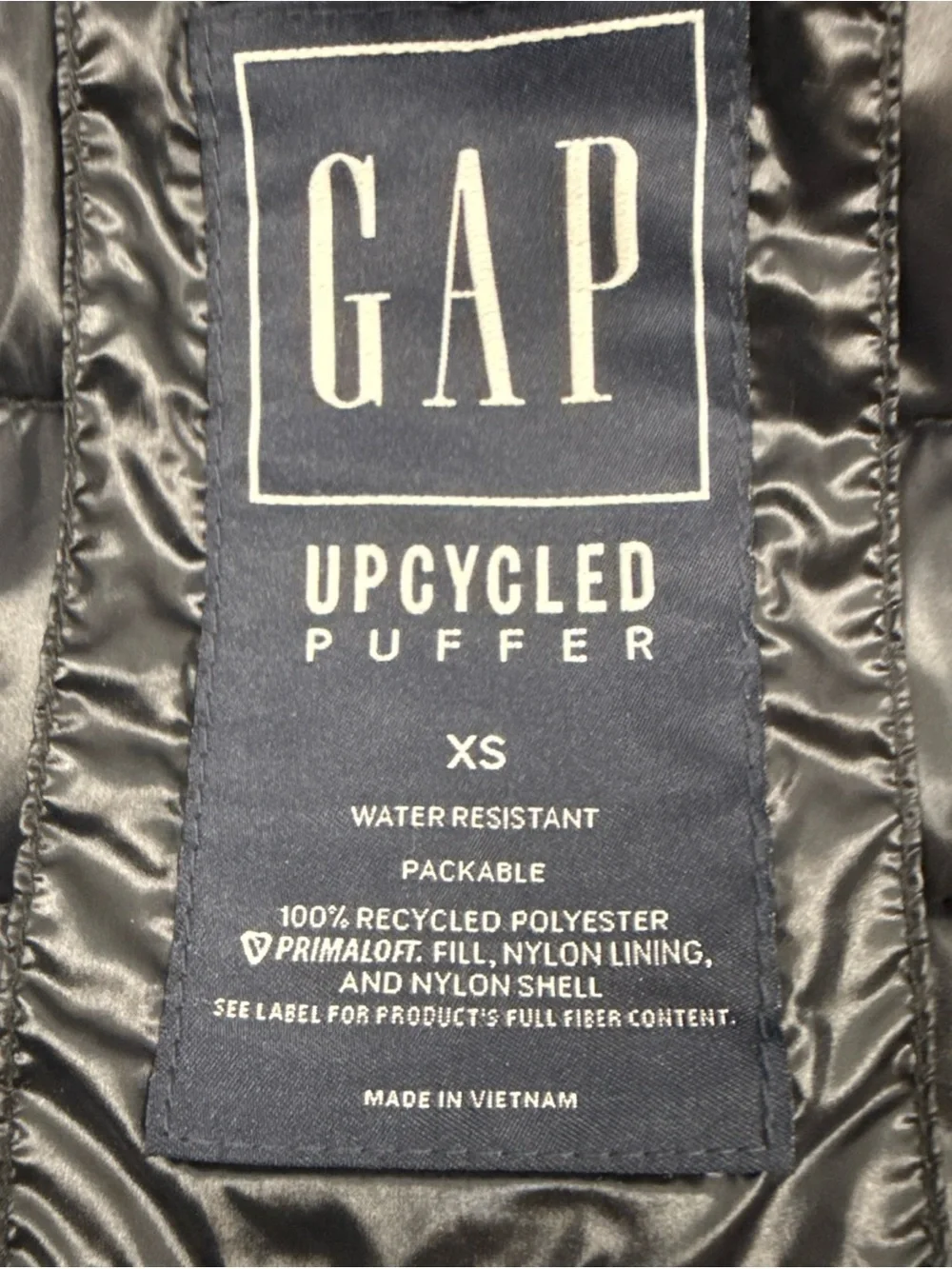 GAP upcycled long