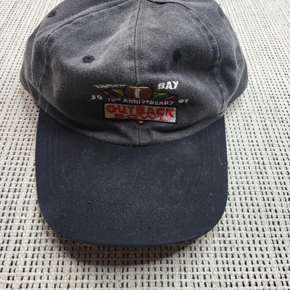Vintage South Carolina Ohio State Hat‎ Cap Mens Gray NCAA Football Outback Bowl