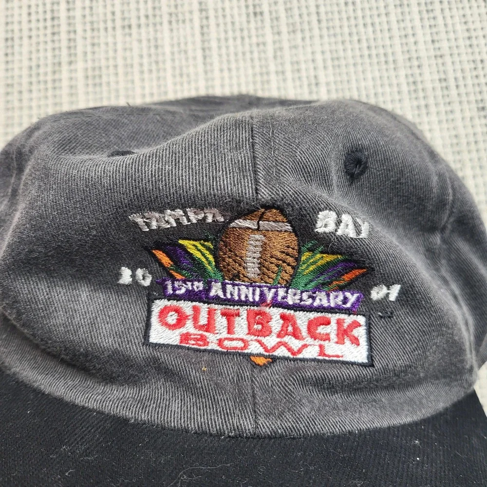 Vintage South Carolina Ohio State Hat‎ Cap Mens Gray NCAA Football Outback Bowl