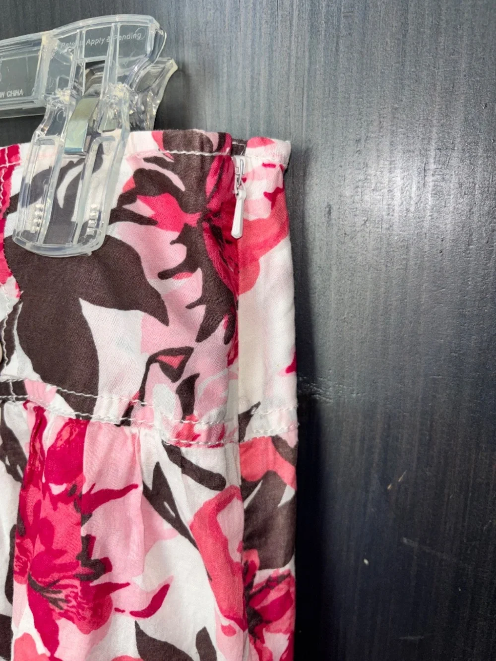 Floral mini skirt