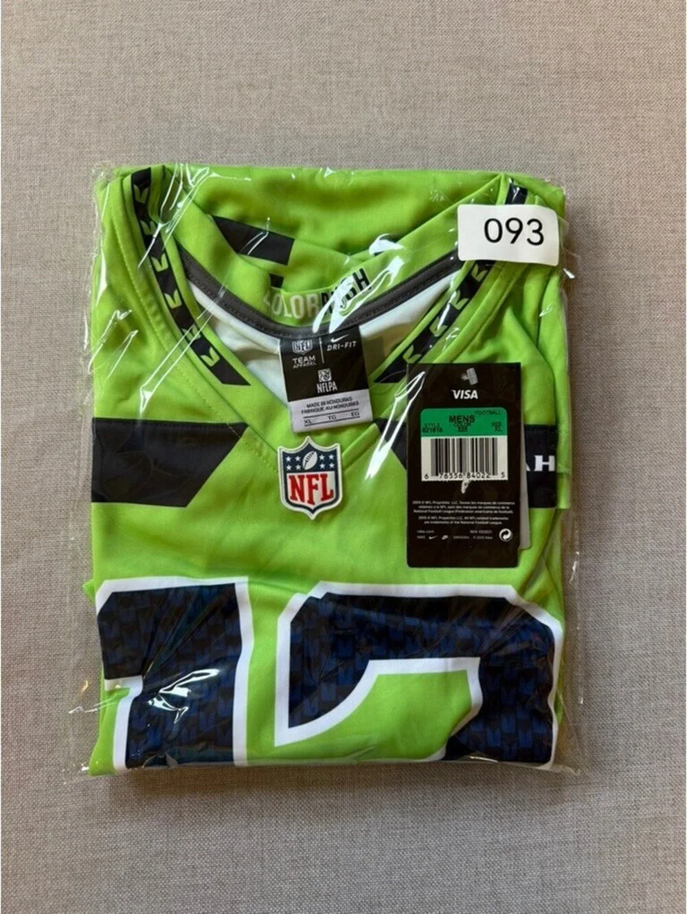 Nike NFL Seattle Seahawks Color Rush #12 Fan Jersey XL (SEE PICTURES)