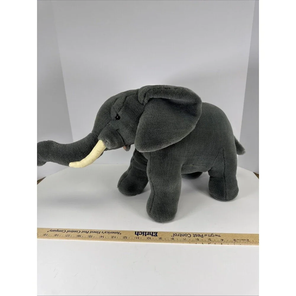 Medium Cascade Toy Plush Elephant 22” X 12”