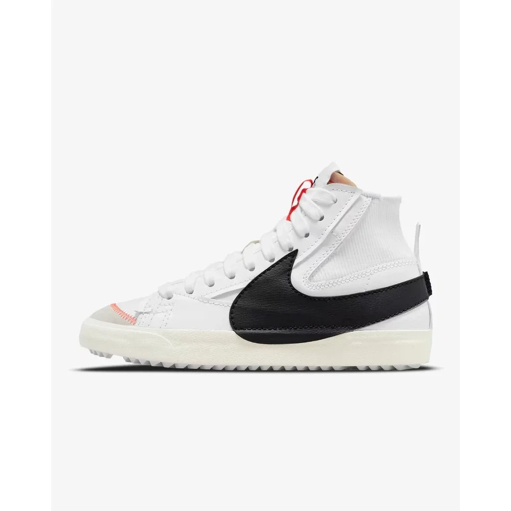 Nike Blazer Mid '77 Jumbo Mens Size 7.5 White Black Shoes DD3111-100 NEW