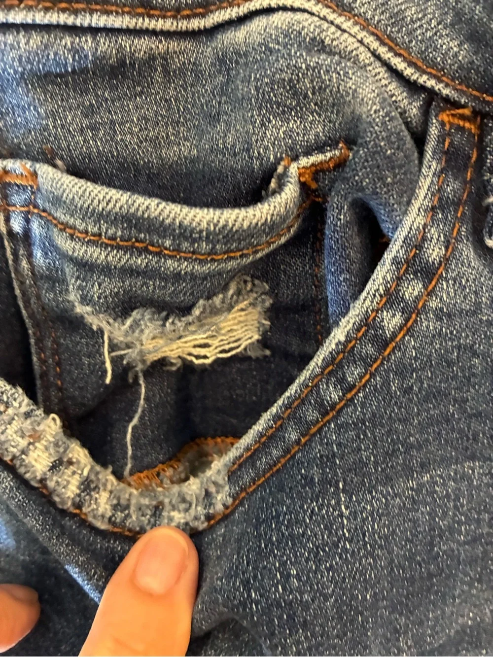 Vervet blue jeans