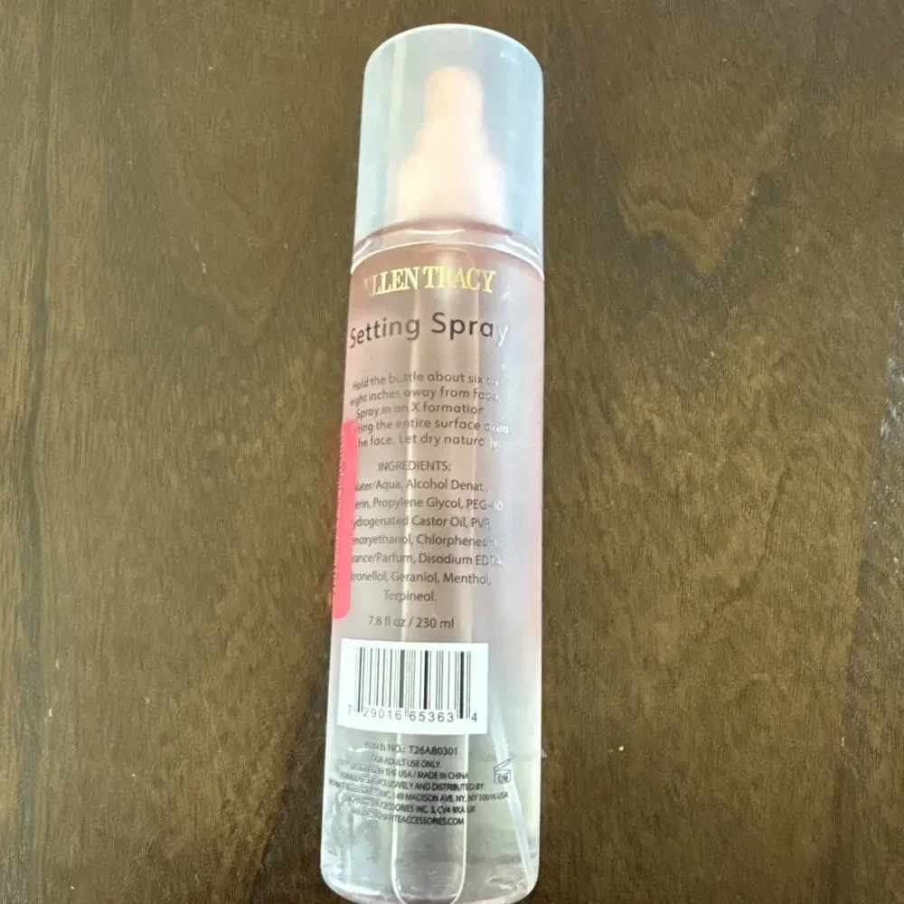 Ellen Tracy Stay Fresh Setting Spray For Long Lasting Makeup & Hydration