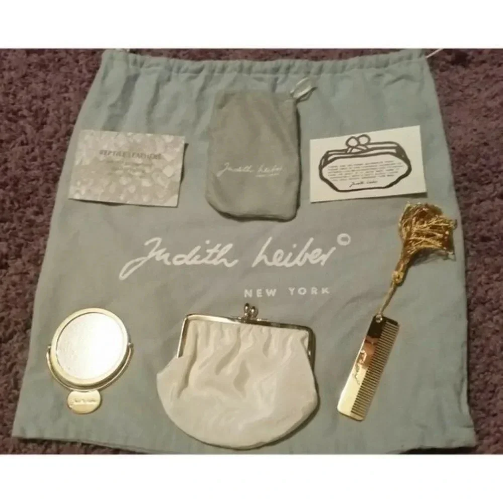 Judith Leiber this white