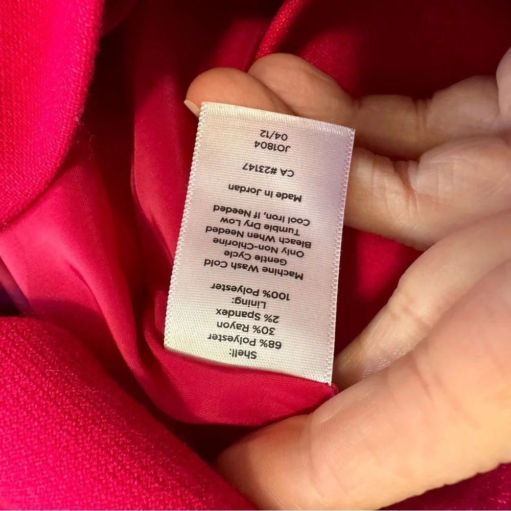 Talbots Pink A Line Skirt