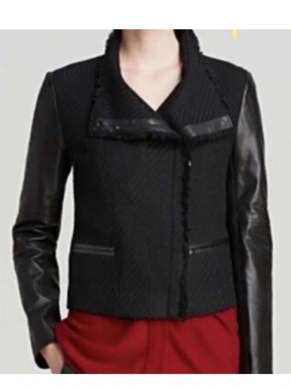 Vince black lamb