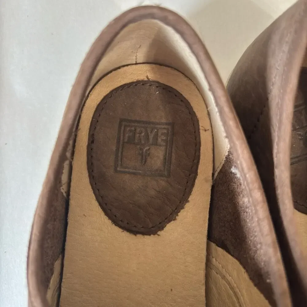 Frye brown leather