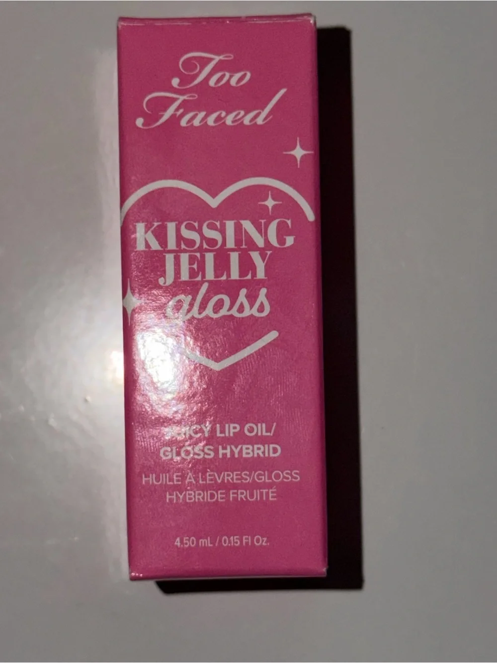 Too Faced Kissing Jelly Lip Oil Gloss - Bubblegum