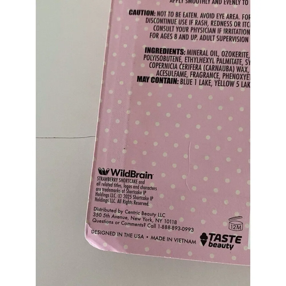 Strawberry Shortcake pack strawberry