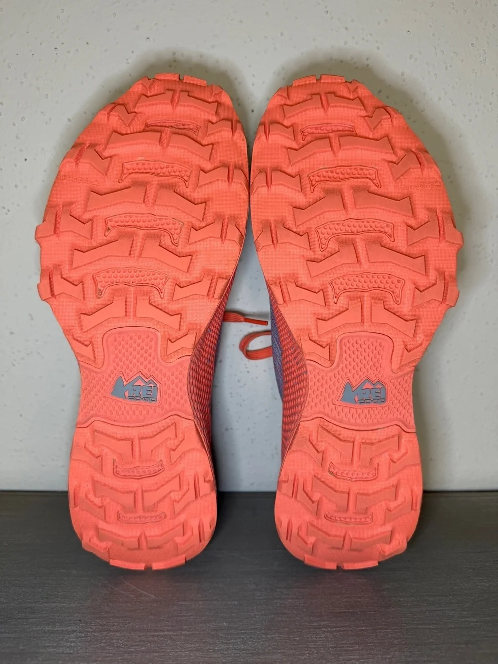 REI Co-op Swiftland MT Trail Running Shoes Orange Purple Sneaker Women's Size 8